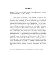 Bank bni syariah bank and/or any of its branches across all countries and cities in the world. Pdf Analisis Strategi Promosi Hasanah Card Pada Pt Bank Bni Syariah Rahmat Nugraha Academia Edu