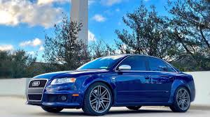 I love the mugello blue pearl with the two tone interior. At 20 500 Is This Two Owner 2007 Audi Rs4 Too Much To Handle