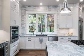 Home building glass tile kitchen backsplash idea bath shower wall decor teal blue gray wave marble interlocking pattern art mosaics tstmgt002 (5 square feet) 4.6 out of 5 stars. 15 Stunning Kitchen Backsplashes Diy Network Blog Made Remade Diy