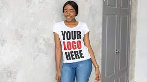 Download African Girl T Shirt Mock Up Black Female T Shirt Mockup African American Female Tshirt Mockup Youtube