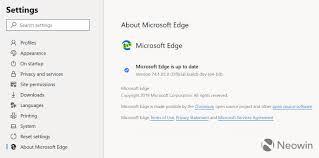 The rejuvenated microsoft edge focuses on. The First Pictures Of New Chromium Based Edge Browser Are Here