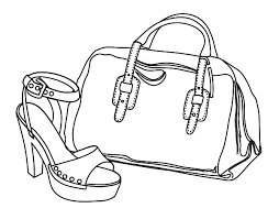 All information about handbag coloring pages. Handbag And Shoe Coloring Page Coloringcrew Com
