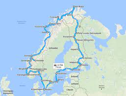 Nach der unabhängigkeit norwegens 1814 ließ der norwegische könig christian frederik der dänischen flagge das staatswappen norwegens hinzufügen. Danemark Schweden Finnland Norwegen Rundreise Jemand Tips Urlaub Reise Europa