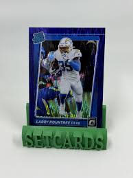 2021 Donruss Optic Rated Rookie Purple Shock Prizm Larry Roundtree III #256  RC