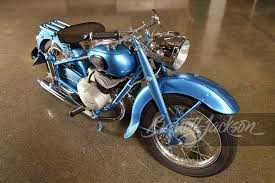 Image result for Light Blue 1952 Motorcycle