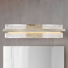 Quoizel Platinum Collection Glacial Brushed Nickel Led Bathroom Light Pcgl8522bn Destination Lighting