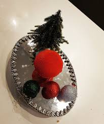Boule De Noel Boule Chocolat Chocolat Valrhona Dessert Noel