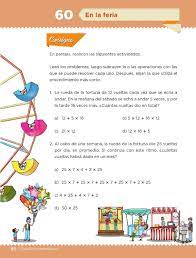 .4 grado / libro de desafios matematicos 4 grado contestado paco el chato : En La Feria Bloque Iii Leccion 60 Apoyo Primaria