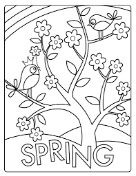 Download this running horse printable to entertain your child. Spring Coloring Pages Printable 101 Coloring