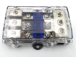 Cargo box tailgates and covers. 3 Way 60 Amp Fused Car Audio Battery Cable Power Distribution Box
