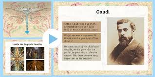 Reviewed in the united kingdom on july 12, 2013. Ks2 Antoni Gaudi Fact File Powerpoint