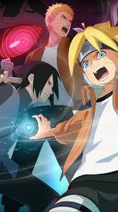 Naruto And Sasuke S Legacy Boruto Uzumaki Rasengan Movie Gambar Tokoh Gambar Karakter Animasi
