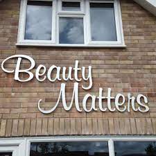 The clinical inspired artwork, natural light and themed décor creates an atmosphere of motivation and relaxation. Beauty Matters Home Facebook