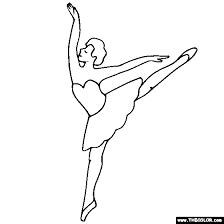 Ballet shoes coloring pages are a fun way for kids of all ages to develop creativity, focus, motor skills and color recognition. Ballerina And Ballet Dancer Online Coloring Pages
