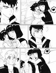 What I personally wanted to see happen between Hinata and Kawaki in the  manga yet never saw it. Credits to: @CecyArtbyTenshi : rBoruto