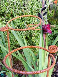 Metal Plant Supports To Make Garden Plant Supports Upcycle Garden Plant Supports