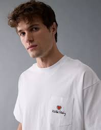 Pacsun Keith Haring Heart T-Shirt