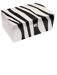 Christmas Gift Ideas Italian Designer Zebra Marquetry Jewelry Box Beautiful Gift Decorating Ideas Black Decor Luxury Christmas Gifts Black And White Decor