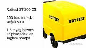 200 Bar Basincli Yikama Makinasi Rottest St 200 Cs Youtube
