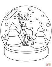 vysledek obrazku pro weihnachten fensterbild christmas snow globes printable coloring pages present barbie livre de coloriage imprimable
