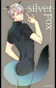 Platinum Fox Hihihi Yuri On Ice Anime Fox Boy Fox Boy