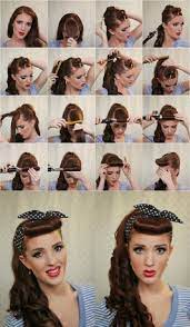 20 Nifty 1950s Hairstyles Tutorial Rockabilly 1950s Hairstyles For Long Hair Rockabilly Hair Pinup Hair Tutorial