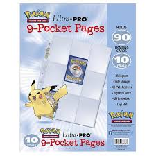 Download and play thousands of your favorite games with the steam wallet card. Pokemon Tcg Ultra Pro 9 Pocket Pages Kmart