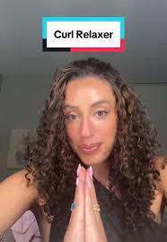 Curly Hair to Loose Curl Relaxer