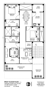 4 bedroom house plans | family home plans House Map Design 1500 Square Feet