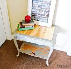 Silver glass coffee table hipenmoedernl within glass and silver coffee table image source: Replace A Glass Table Top With Wood Planks Honeybear Lane