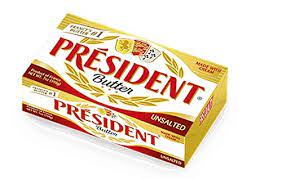Velvety in texture with a hint of nuttiness, président salted butter bar is optimal for baking, cooking.or sometimes, simply to add a touch of decadence to a slice of bread. President Imported Unsalted Butter 7oz 199g Amazon Com Grocery Gourmet Food
