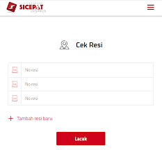 Cara Cek Resi Sicepat Siuntung Sicepat Halu Dan Sigesit Lacak Paket
