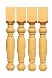 Marvelous Unfinished Wood Table Legs Set Of 4 Wood Table Legs Table Legs Pine Dining Table