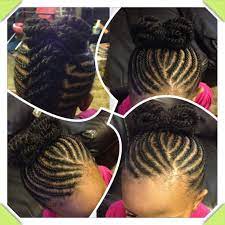 Super Cute Flat Twists Up Into A Bow Sweet Hairstyle For Little Girls African American Hair Natural Hair Styles Hair Styles Little Girl Hairstyles