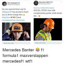 This is a meme compilation about max verstappen, all footage in this videos belongs to there respective owners. Max Verstappen Mercedes Amg F1 My Own Special Driver Cap For Belgiangp Has Arrived A Thank You To All The Orange Fans Bestfans Check Verstappenshopnlencaps Replying To Special Offer Now With Complimentary Jacket