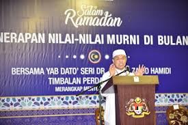 Yb dato' sri mustapa mohamed menteri. Program Penerapan Nilai Nilai Murni Bulan Ramadhan Bersama Yab Timbalan Perdana Menteri 5 Jun 2017