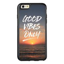 Shop reading quote iphone 6 plus/6s plus slim cases from cafepress. Motivational Quote Good Vibes Only Otterbox Iphone 6 6s Plus Case Case Plus