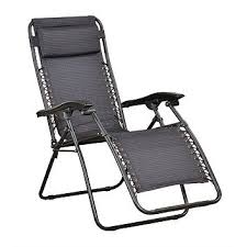 Outdoor Furniture Outdoor Chairs Briscoes Deluxe Zero Gravity Padded Steel Chair Steel Chair Outdoor Chairs Outdoor