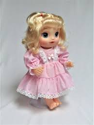 12 To 14 Pink Baby Doll Dress Small Doll Clothes Etsy Baby Dolls Baby Alive Dolls Silicone Baby Dolls