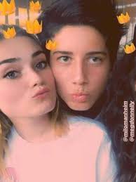 Meg Donnelly and Milo Manningham