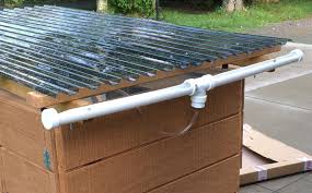 Gutter Fed Automatic Chicken Waterer From Pvc Pvc Chicken Waterer Automatic Chicken Waterer Chicken Waterer