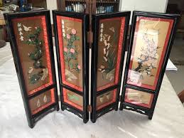 Shop your favorite brands and sign up for uo rewards to receive 10% off your next. Highly Ornate Vintage Oriental Table Top 4 Panel Screen Junk Mail