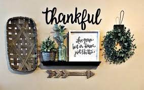 Living Room Gallery Wall Using Farmhouse Decor From Hobby Lobby Farmhouse Wall Decor Living Room Farmhouse Decor Living Room Gallery Wall Living Room