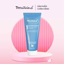 Sữa Rửa Mặt Teenilicious Acne Face Cleanser Giúp Giảm Mụn Đầu Đen, Đầu  Trắng Dành Cho Da Mụn và Nhạy Cảm 60gSữa Rửa Mặt Teenilicious Acne Face  Cleanser Giúp Giảm Mụn –