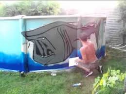 Decoration Piscine Hors Sol Youtube