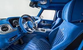 Niets Is Blauwer Dan Het Interieur Van Brabus G63 Amg Autoblog Nl Mercedes Amg Mercedes Suv