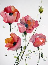 Frank baum's the wonderful wizard of oz. Pin By Jill Foster On Watercolor Watercolor Poppies Botanical Art Watercolor Flowers