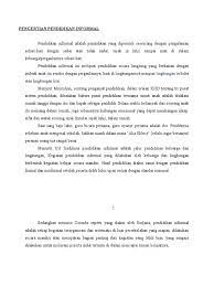Menilik sejarah, indonesia pernah memiliki siswa sebrilian bacharuddin jusuf habibie. Pengertian Pendidikan Informal Docx