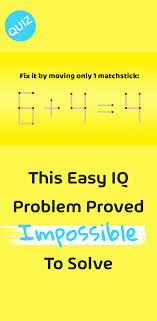 Relax with 10 funny iq test questions. This Easy Iq Problem Proved Impossible To Solve Interesting Quizzes Iq Quizzes Quizzes