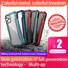 Air defense shields should be just that: X Doria Defense Shield Phone Case For Iphone 12 Mini Military Grade Drop Tested Case Cover For Iphone 12 Pro Max Aluminum Cover Wallet Cases Aliexpress